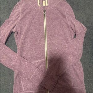 American Eagle Outfitters Heathered Purple Hoodie